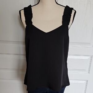 Black Express Sleeveless Top